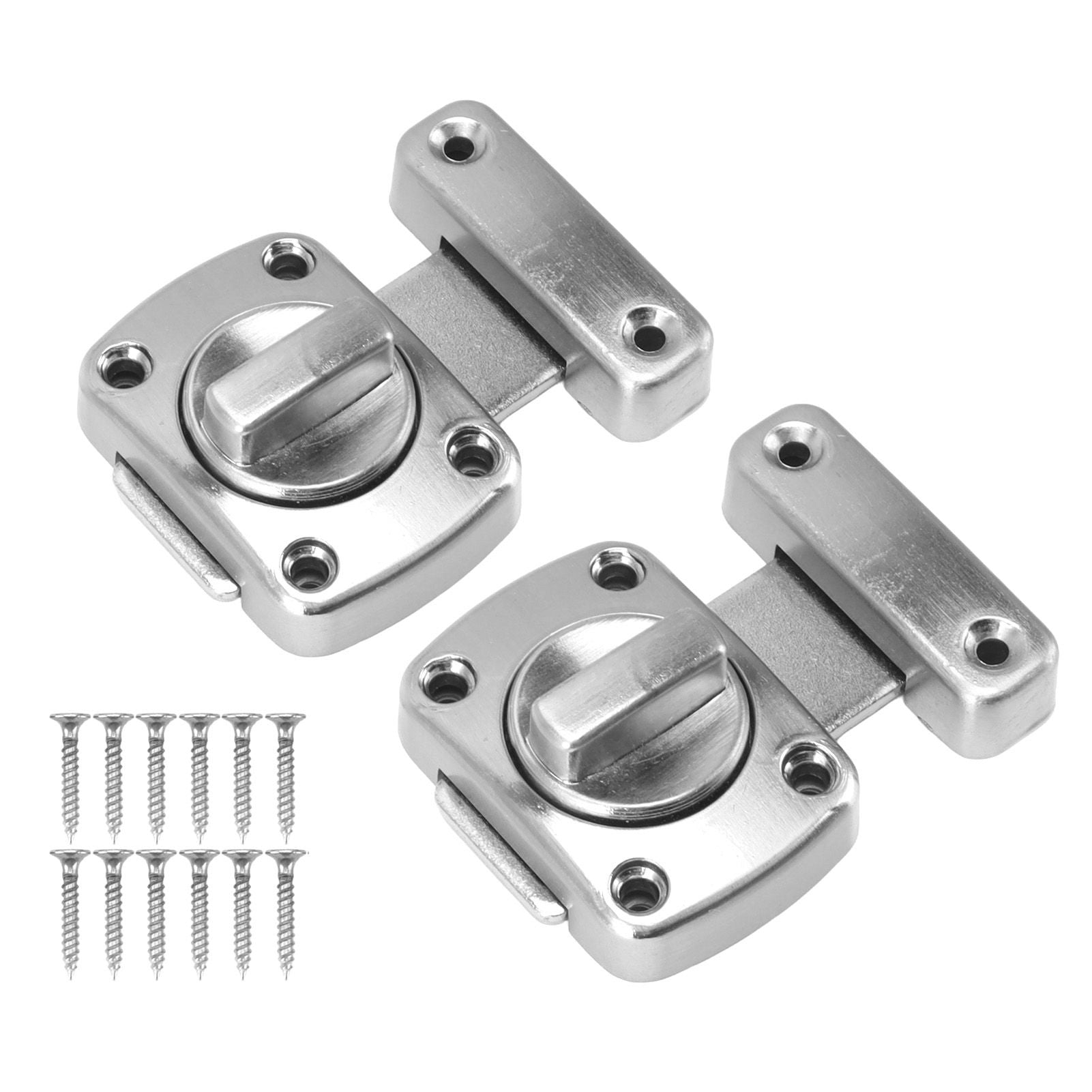 Door Latch Rust Proof Smooth Edge Comfortable Grasp User Friendly Knob Square Door Lock Latch for Kitchen Door V1294-YM0521-3114230035511