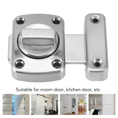 Door Latch Rust Proof Smooth Edge Comfortable Grasp User Friendly Knob Square Door Lock Latch for Kitchen Door V1294-YM0521-3114230035511