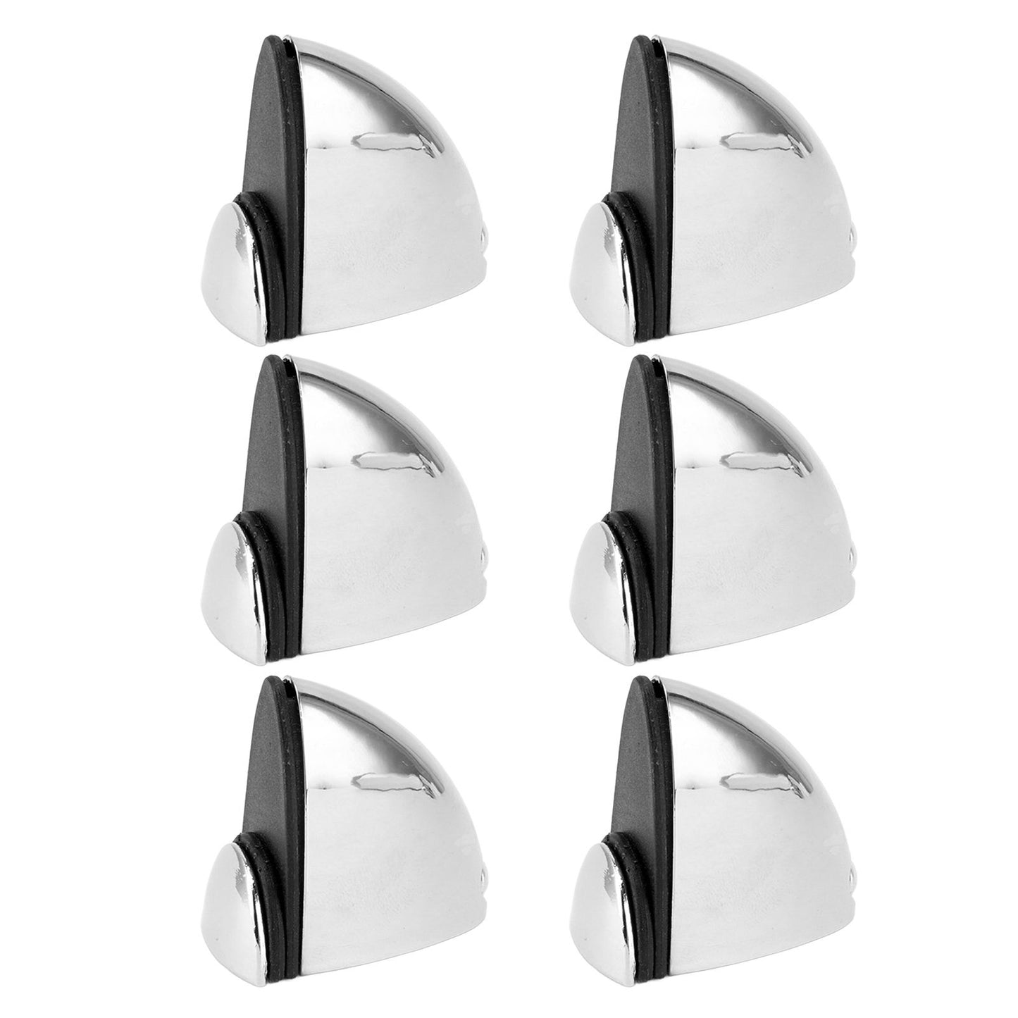 12PCS Glass Partition Clamps Panel Fixing Clip Desk Divider Support Clamp Glossy Finish 1-10mm V1294-YM0521-3114230035811