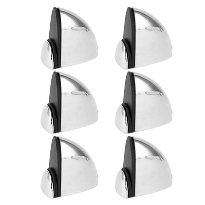 12PCS Glass Partition Clamps Panel Fixing Clip Desk Divider Support Clamp Glossy Finish 1-10mm V1294-YM0521-3114230035811
