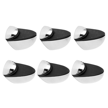 12PCS Glass Partition Clamps Panel Fixing Clip Desk Divider Support Clamp Glossy Finish 1-10mm V1294-YM0521-3114230035811