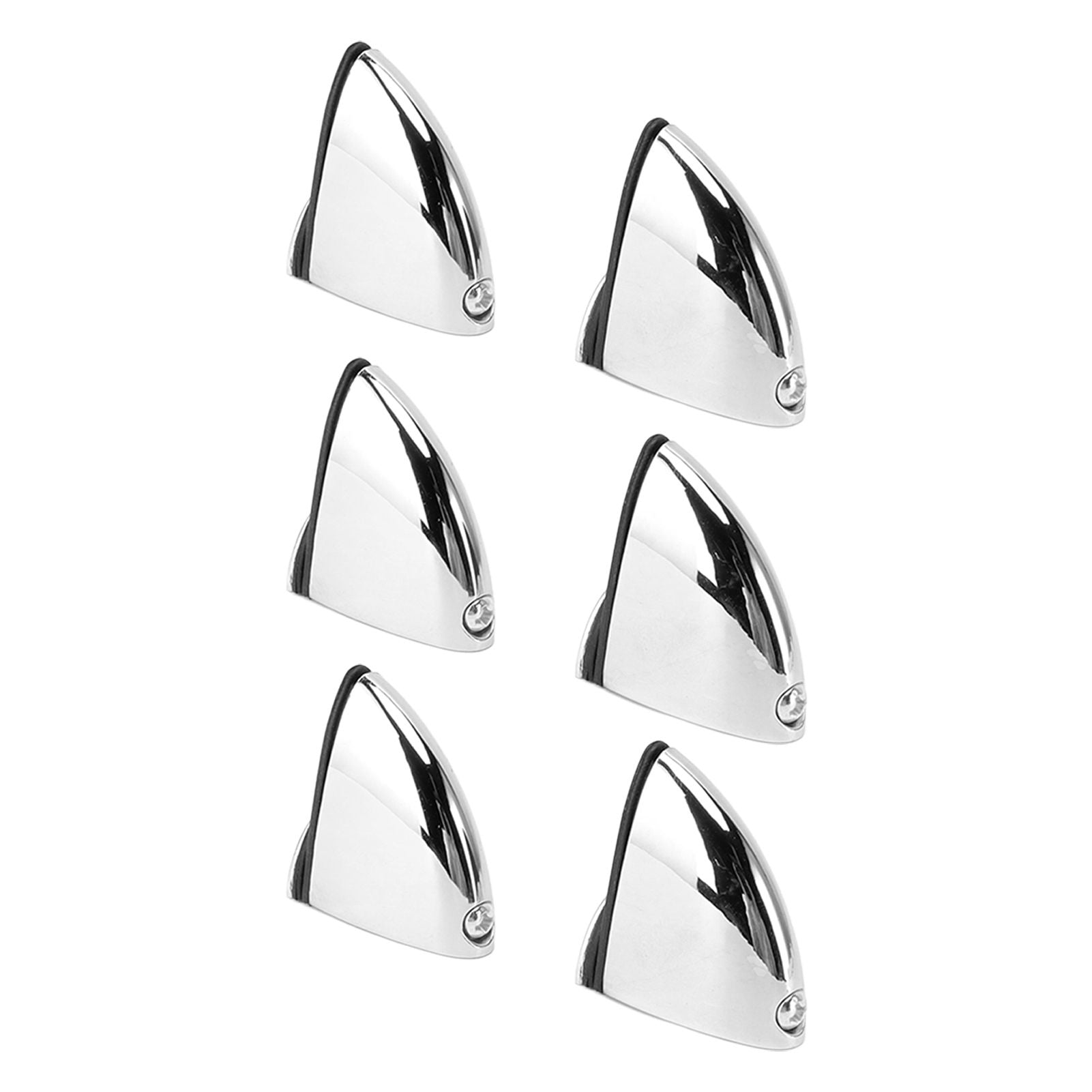 12PCS Glass Partition Clamps Panel Fixing Clip Desk Divider Support Clamp Glossy Finish 1-10mm V1294-YM0521-3114230035811