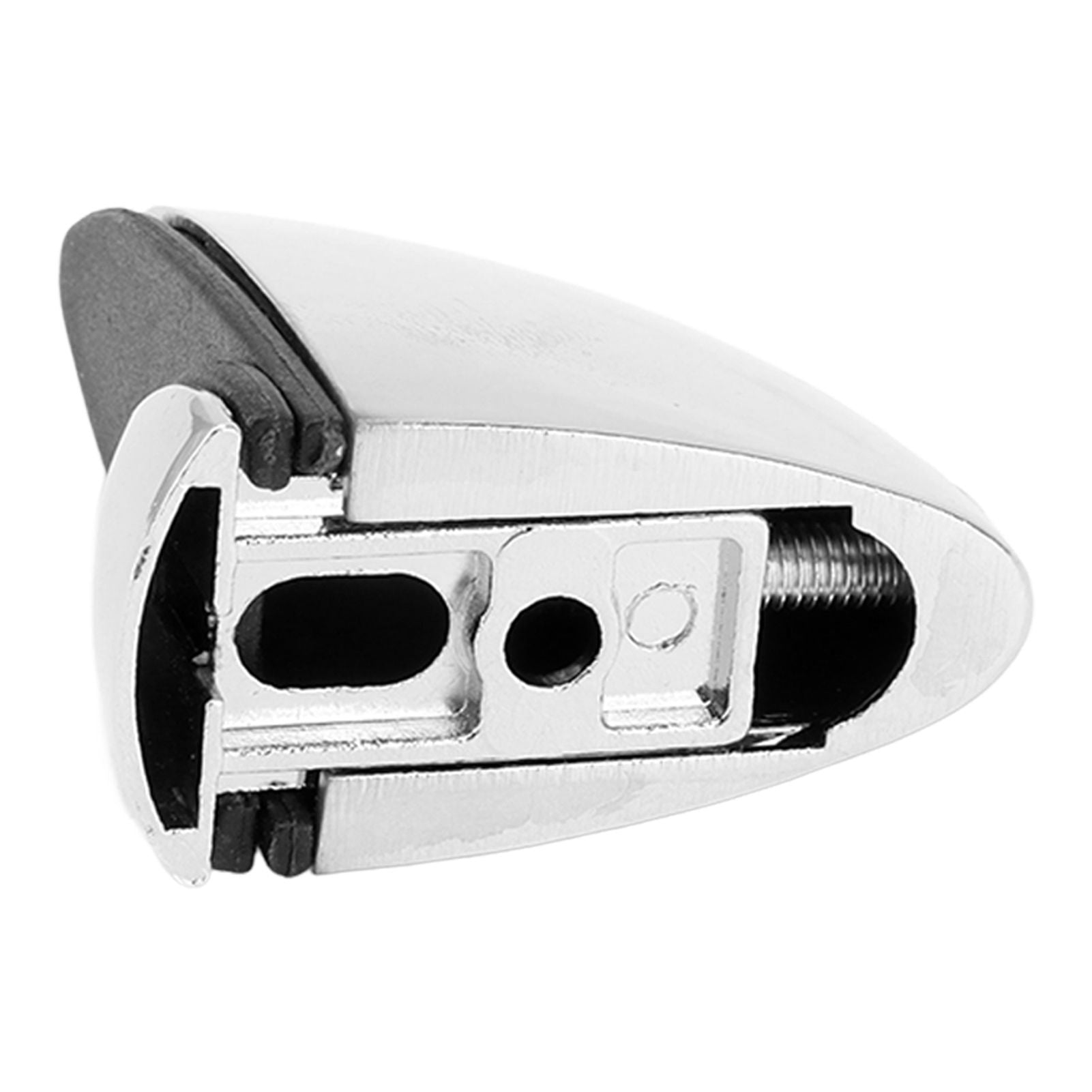 12PCS Glass Partition Clamps Panel Fixing Clip Desk Divider Support Clamp Glossy Finish 1-10mm V1294-YM0521-3114230035811