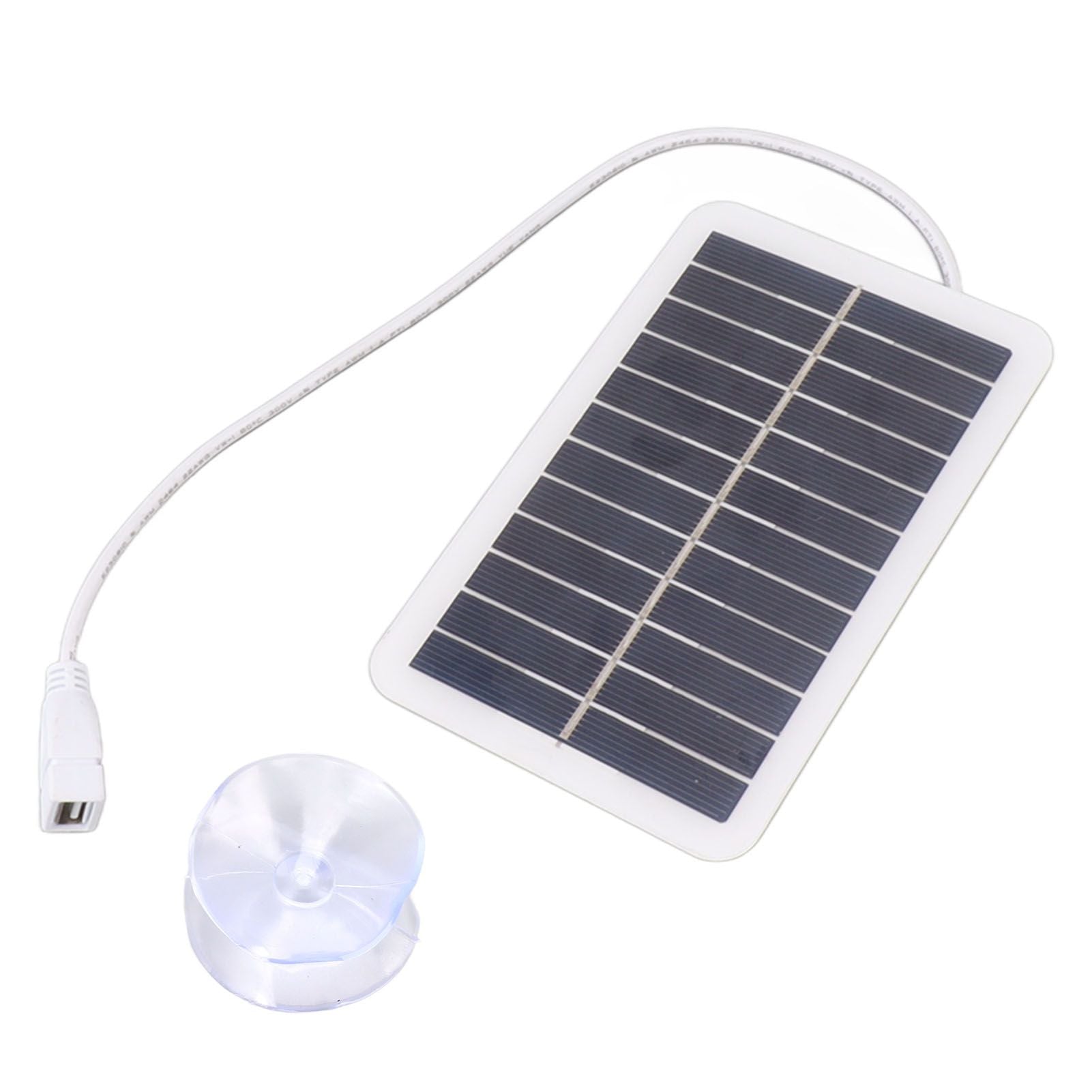 Mini Solar Panels Polycrystalline Silicon 2W 5V Portable USB Solar Panel Charger for Emergency V1294-YM0521-3114230037111