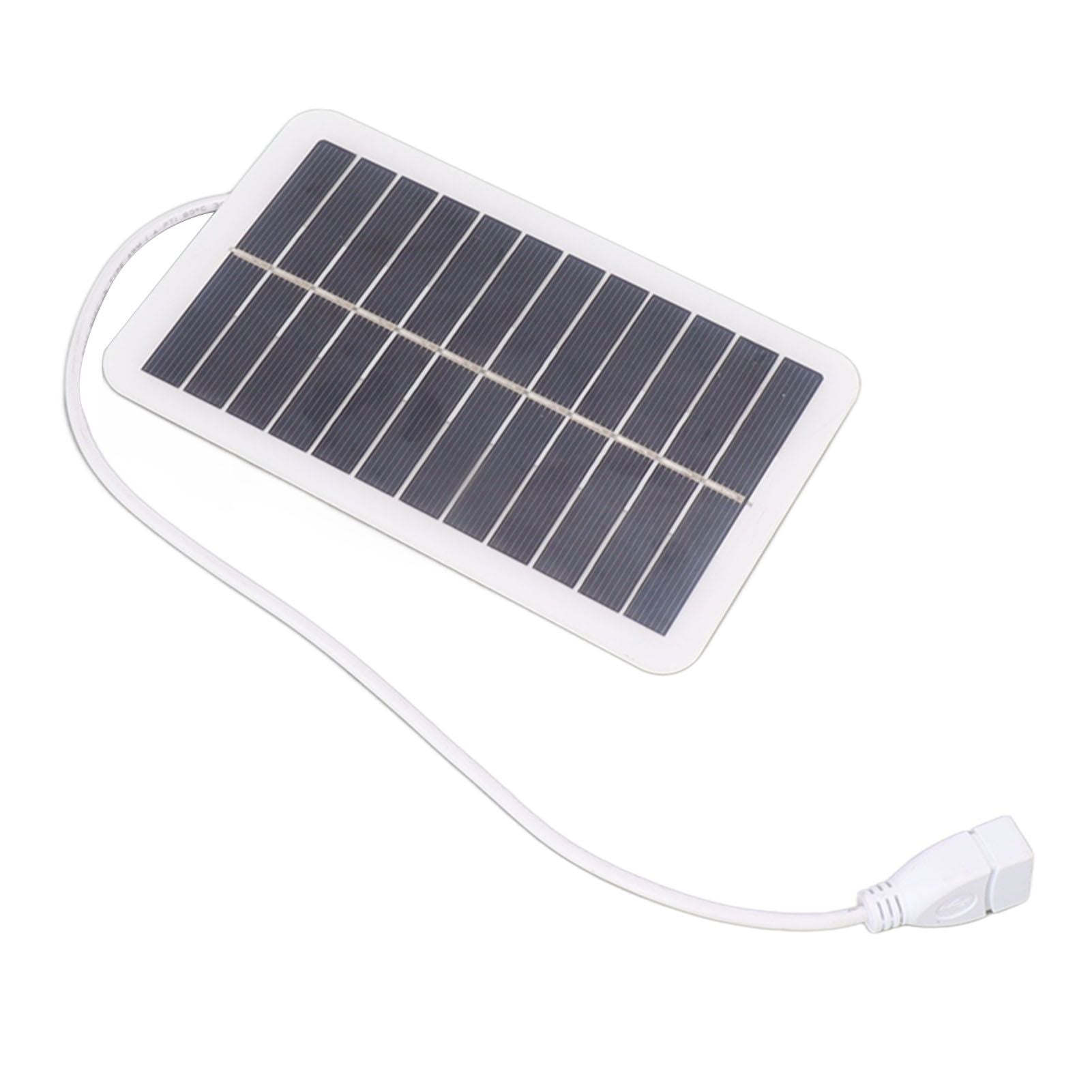 Mini Solar Panels Polycrystalline Silicon 2W 5V Portable USB Solar Panel Charger for Emergency V1294-YM0521-3114230037111