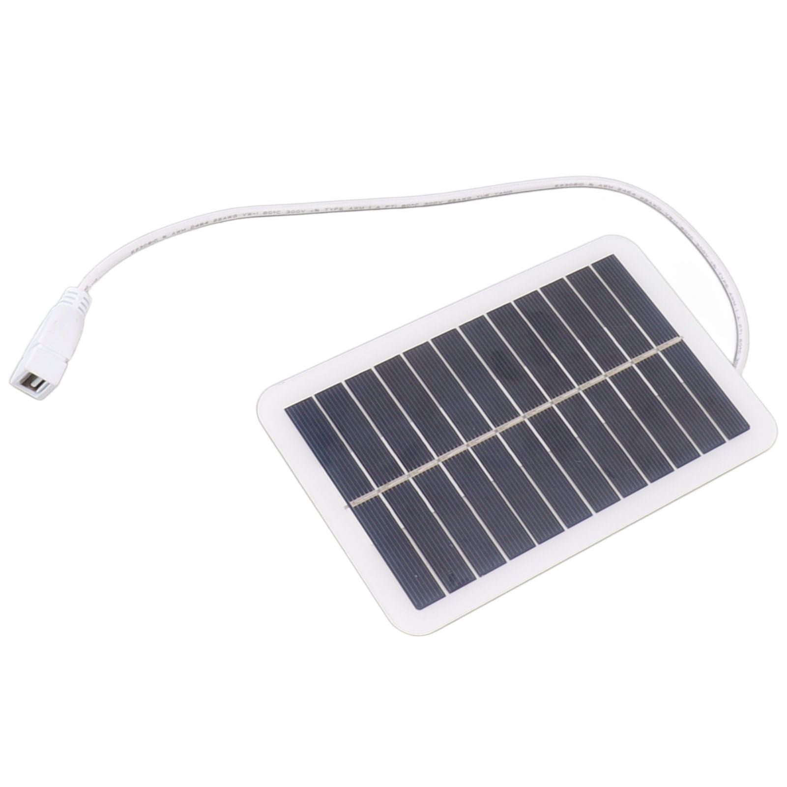 Mini Solar Panels Polycrystalline Silicon 2W 5V Portable USB Solar Panel Charger for Emergency V1294-YM0521-3114230037111