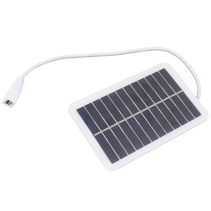 Mini Solar Panels Polycrystalline Silicon 2W 5V Portable USB Solar Panel Charger for Emergency V1294-YM0521-3114230037111