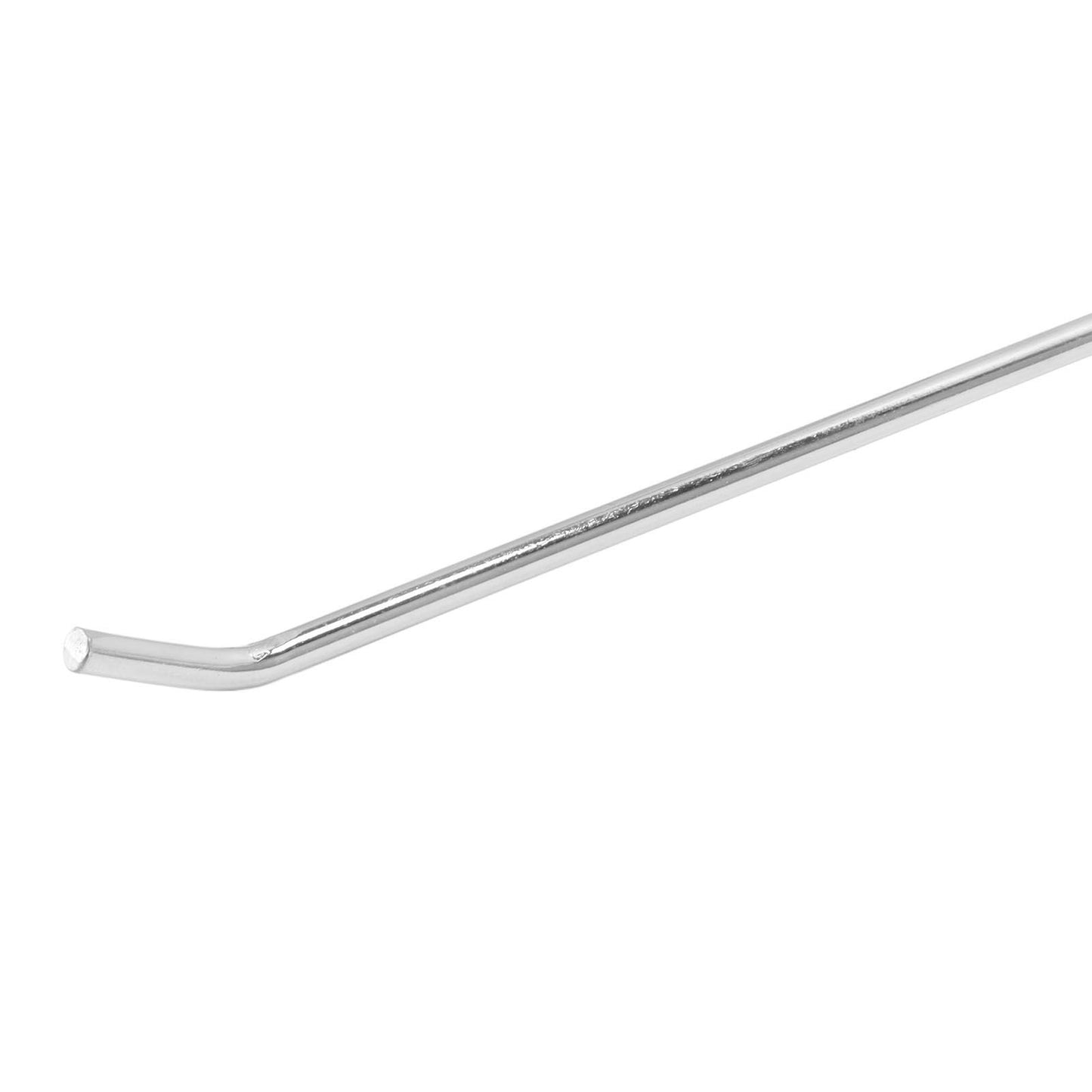 50Pcs Supermarket Shelf Hook Iron Strong Wear Resistant Flat Tip Peg Board Hook Slatwall Hanger V1294-YM0521-3114230037411