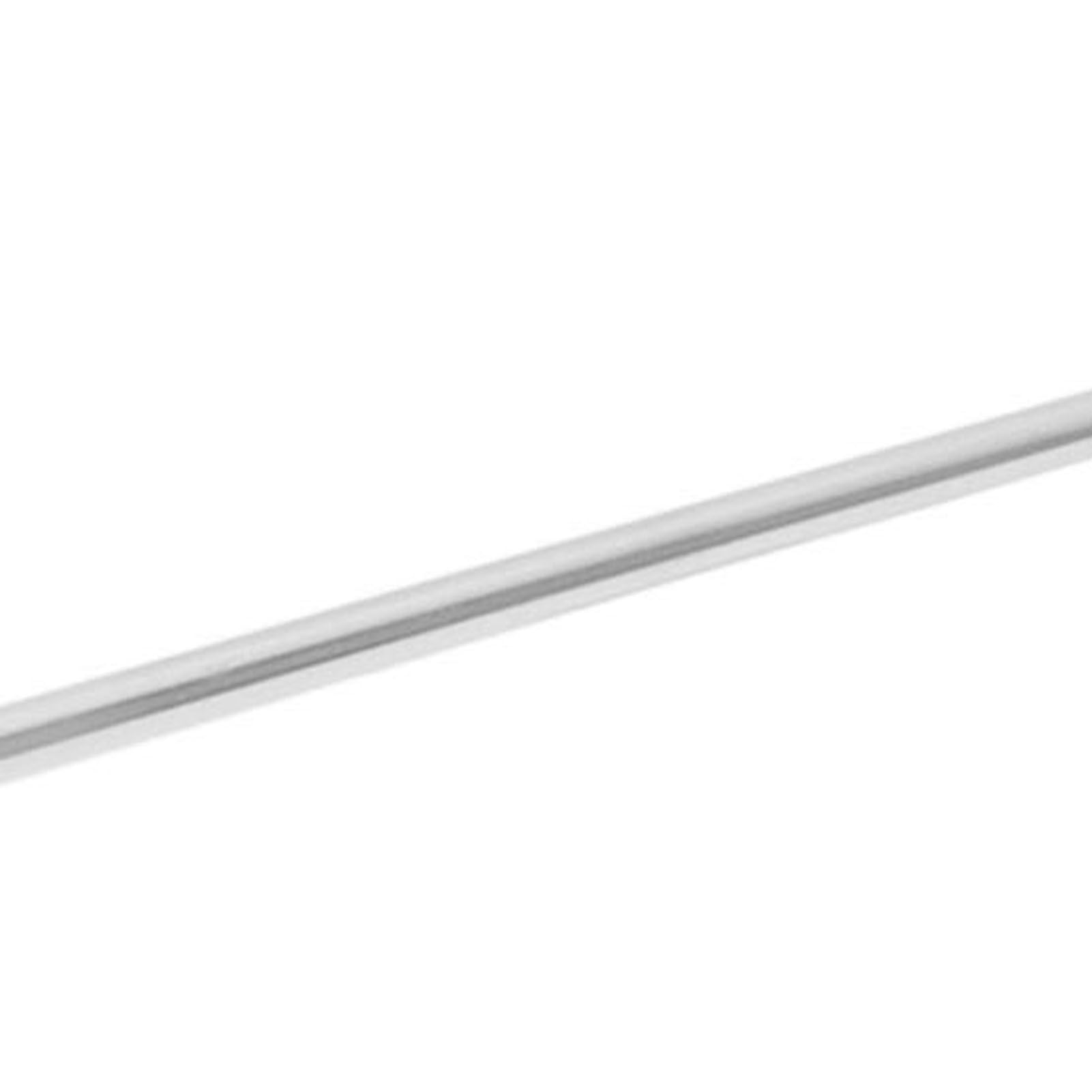50Pcs Supermarket Shelf Hook Iron Strong Wear Resistant Flat Tip Peg Board Hook Slatwall Hanger V1294-YM0521-3114230037411