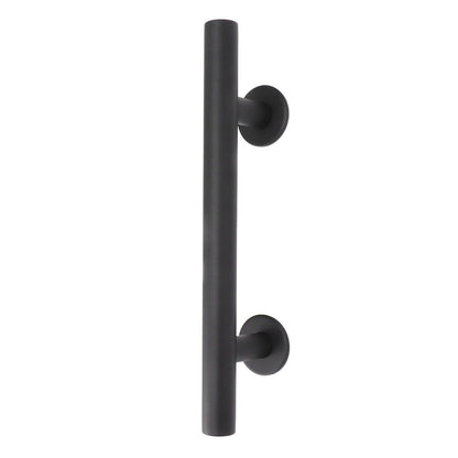 Sliding Barn Door Handle Black Carbon Steel Barn Door Handle for Cabinets Wardrobes V1294-YM0521-3114230037811