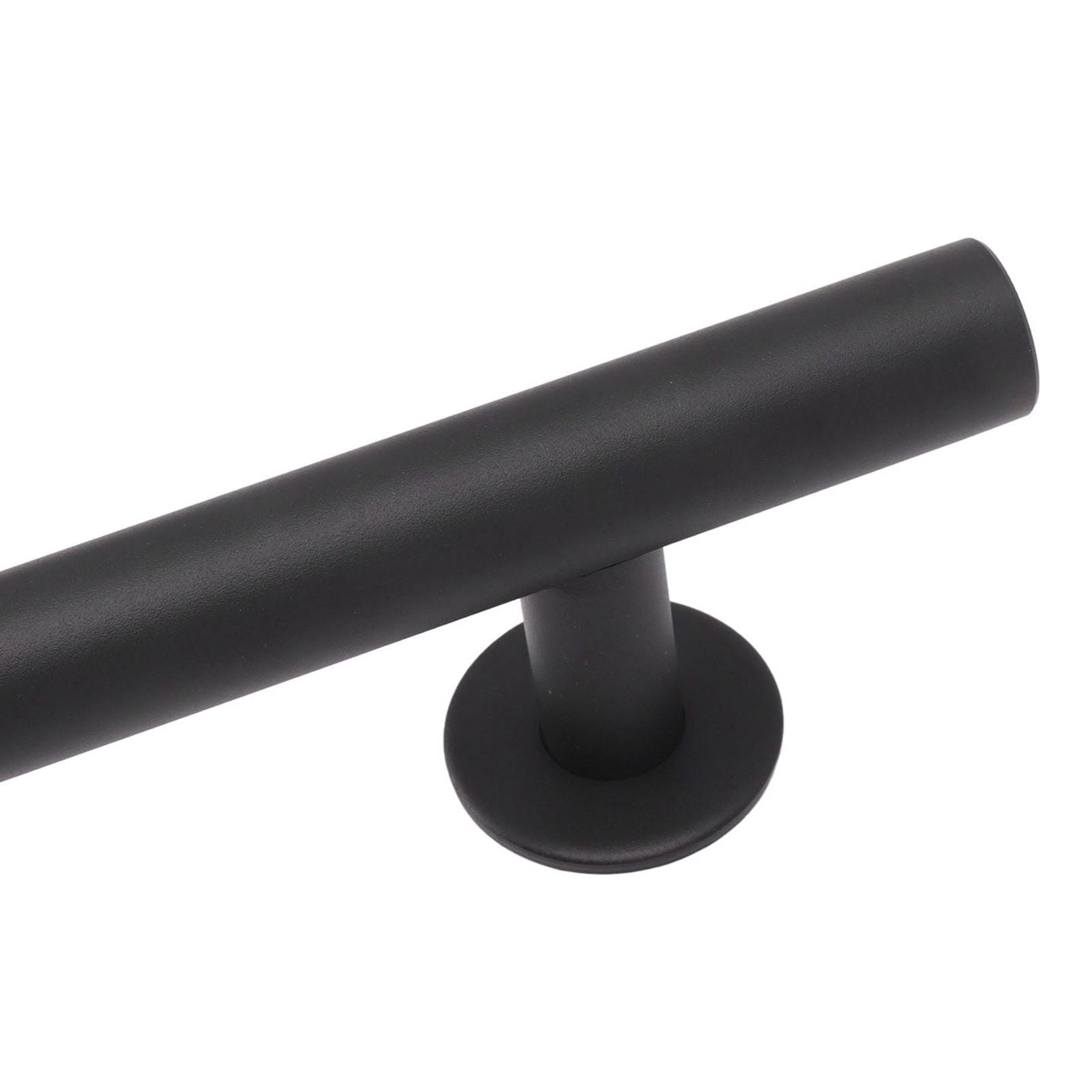 Sliding Barn Door Handle Black Carbon Steel Barn Door Handle for Cabinets Wardrobes V1294-YM0521-3114230037811