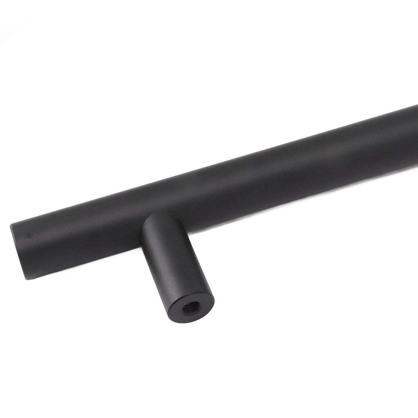 Sliding Barn Door Handle Black Carbon Steel Barn Door Handle for Cabinets Wardrobes V1294-YM0521-3114230037811