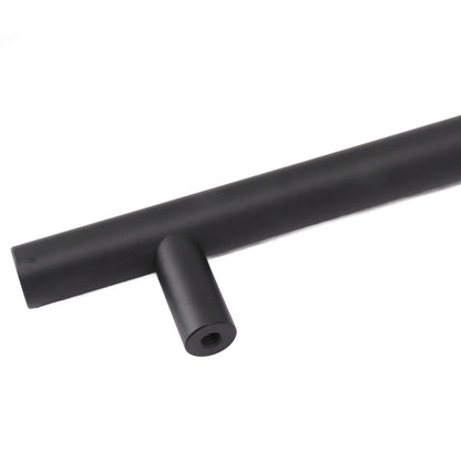 Sliding Barn Door Handle Black Carbon Steel Barn Door Handle for Cabinets Wardrobes V1294-YM0521-3114230037811