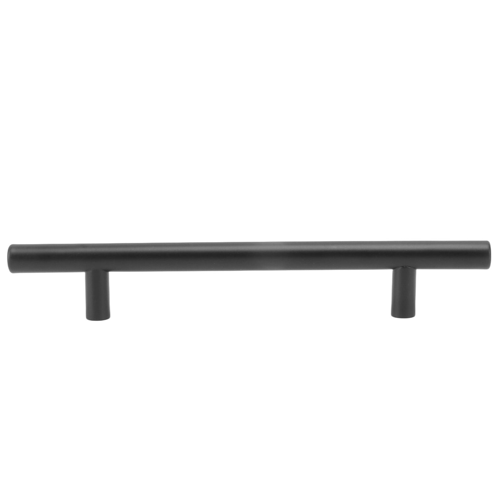 10PCS Cabinet Door T Handle Stainless Steel Modern Wardrobe Drawer Pull Handle for Bedroom Living Room Black V1294-YM0521-3114230038511