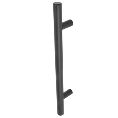 10PCS Cabinet Door T Handle Stainless Steel Modern Wardrobe Drawer Pull Handle for Bedroom Living Room Black V1294-YM0521-3114230038511