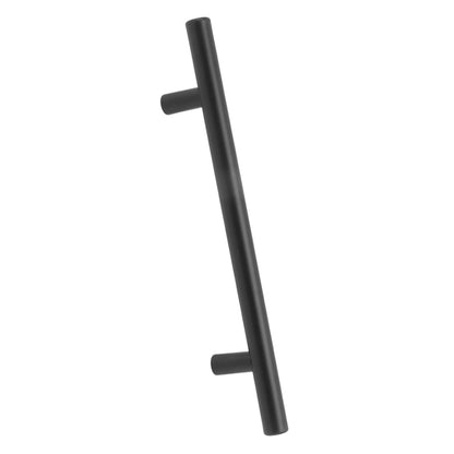 10PCS Cabinet Door T Handle Stainless Steel Modern Wardrobe Drawer Pull Handle for Bedroom Living Room Black V1294-YM0521-3114230038511