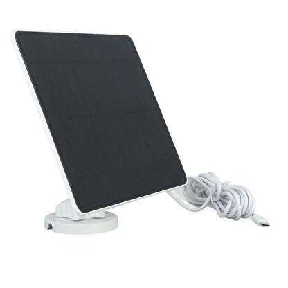 5W Solar Panel for Camera Waterproof High Efficiency Monocrystalline Silicon Outdoor Camera Solar Powered V1294-YM0521-3114230041011