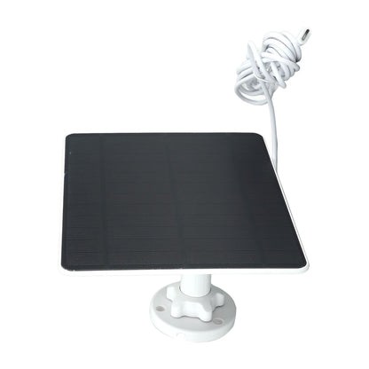 5W Solar Panel for Camera Waterproof High Efficiency Monocrystalline Silicon Outdoor Camera Solar Powered V1294-YM0521-3114230041011