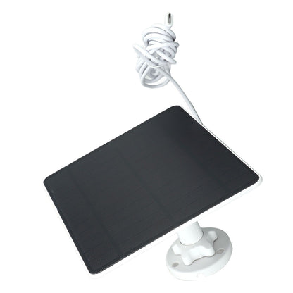 5W Solar Panel for Camera Waterproof High Efficiency Monocrystalline Silicon Outdoor Camera Solar Powered V1294-YM0521-3114230041011