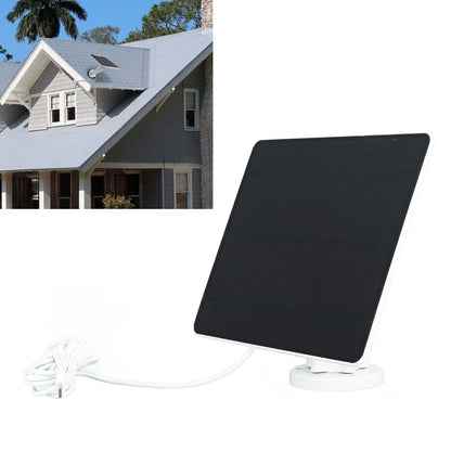 5W Solar Panel for Camera Waterproof High Efficiency Monocrystalline Silicon Outdoor Camera Solar Powered V1294-YM0521-3114230041011