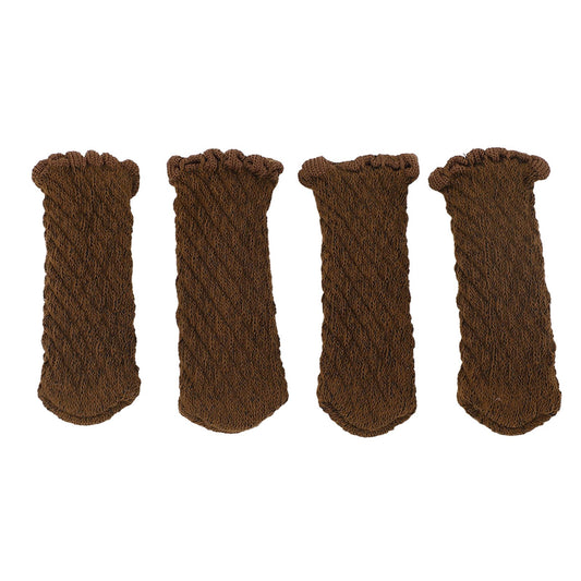 20Pcs Thickened Knitted Table Chair Leg Floor Protectors Covers Furniture Leg Socks for Hardwood Floors V1294-YM0521-3114230041511