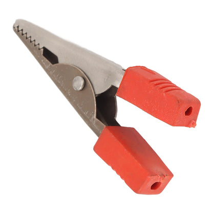 20 Pcs Crocodile Clip Red and Black 1cm Opening Electrical Test Clamp Stainless Steel Battery Cable Clips V1294-YM0521-3114230044211
