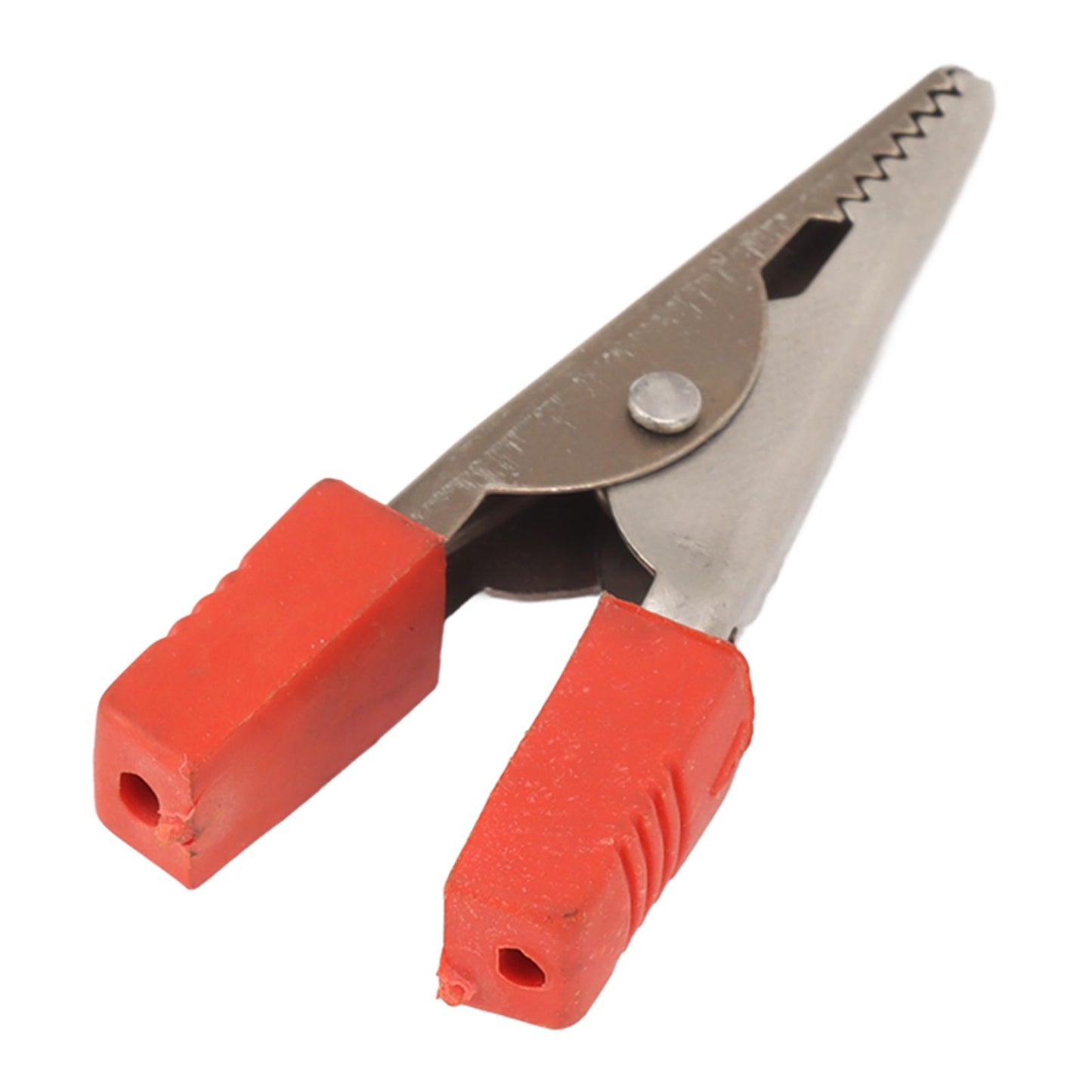 20 Pcs Crocodile Clip Red and Black 1cm Opening Electrical Test Clamp Stainless Steel Battery Cable Clips V1294-YM0521-3114230044211