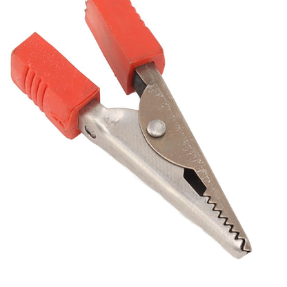 20 Pcs Crocodile Clip Red and Black 1cm Opening Electrical Test Clamp Stainless Steel Battery Cable Clips V1294-YM0521-3114230044211
