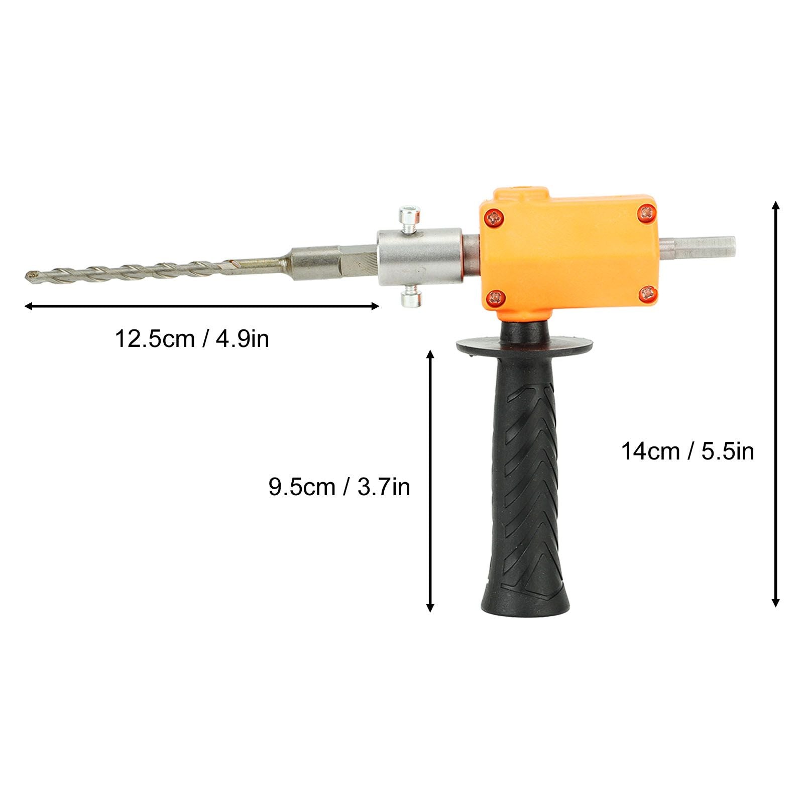 Electric Hammer Conversion Head Electric Rotary Hammer Drill Head Electric Hammer Drill Bit Orange V1294-YM0521-3114230044712