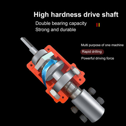 Electric Hammer Conversion Head Electric Rotary Hammer Drill Head Electric Hammer Drill Bit Orange V1294-YM0521-3114230044712