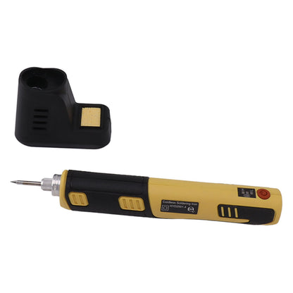 Portable Cordless Soldering Iron Kit Cordless Soldering Iron with Rechargeable Lithium Ion Battery Yellow V1294-YM0521-3114230047911