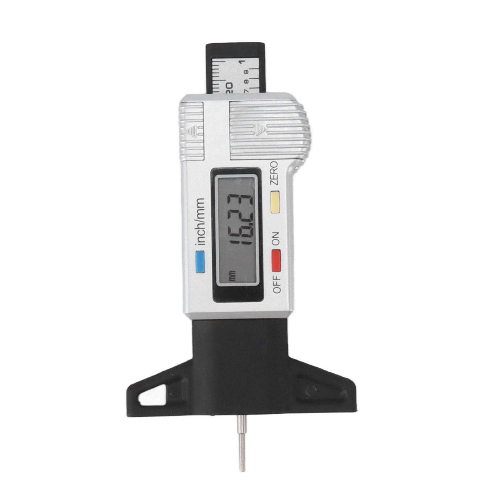 Digital Tire Tread Depth Gauge Tire Tread Depth Measuring Tool 0-25.4mm Range Accurate Reading V1294-YM0521-3114230048711