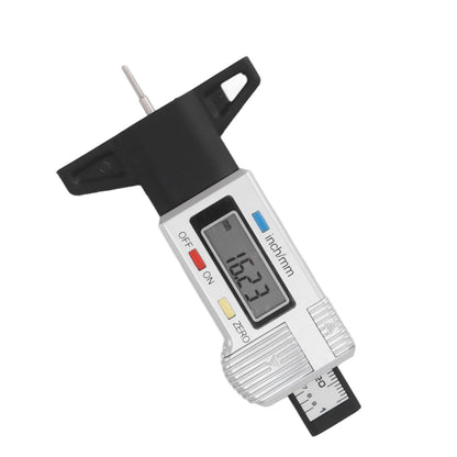 Digital Tire Tread Depth Gauge Tire Tread Depth Measuring Tool 0-25.4mm Range Accurate Reading V1294-YM0521-3114230048711