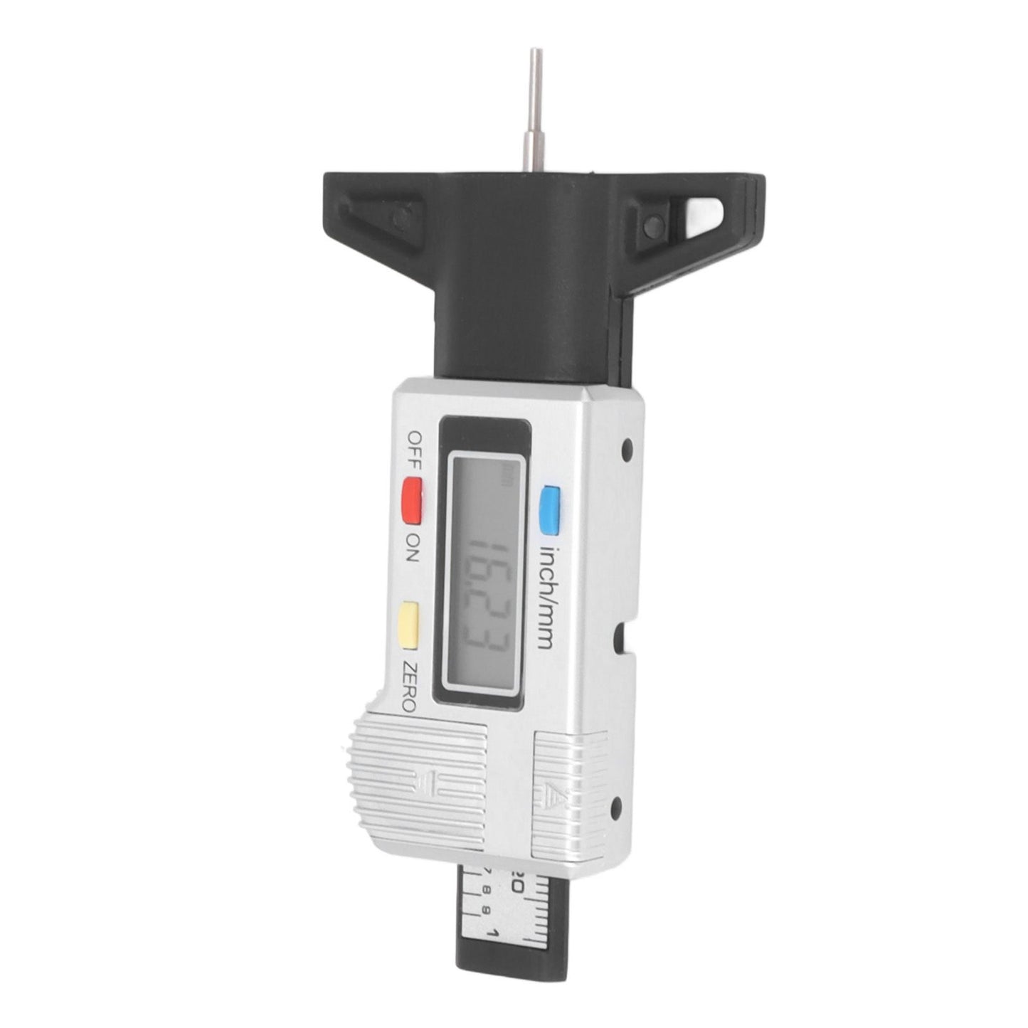 Digital Tire Tread Depth Gauge Tire Tread Depth Measuring Tool 0-25.4mm Range Accurate Reading V1294-YM0521-3114230048711