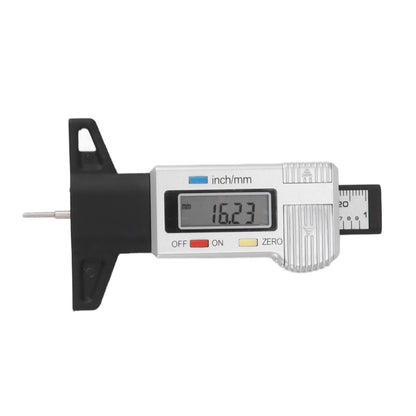 Digital Tire Tread Depth Gauge Tire Tread Depth Measuring Tool 0-25.4mm Range Accurate Reading V1294-YM0521-3114230048711