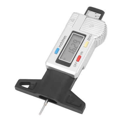 Digital Tire Tread Depth Gauge Tire Tread Depth Measuring Tool 0-25.4mm Range Accurate Reading V1294-YM0521-3114230048711