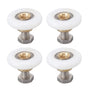 4 Set Shower Door Rollers Runners Wheels Bathroom Glass Door Rollers Runners Pulleys Wheels Replacement Part V1294-YM0521-3114230049312