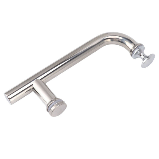 Barn Door Pulls Thicken Sliding Door Handles Curved F Type Heavy Duty Stainless Steel Barn Door Handle for V1294-YM0521-3114230050911