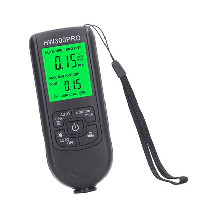 Coating Thickness Gauge High Accuracy Paint Depth Gauge Meter Antislip Thickness Meter Gauge Black V1294-YM0521-3114230051212