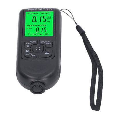 Coating Thickness Gauge High Accuracy Paint Depth Gauge Meter Antislip Thickness Meter Gauge Black V1294-YM0521-3114230051212
