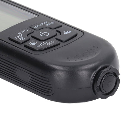 Coating Thickness Gauge High Accuracy Paint Depth Gauge Meter Antislip Thickness Meter Gauge Black V1294-YM0521-3114230051212
