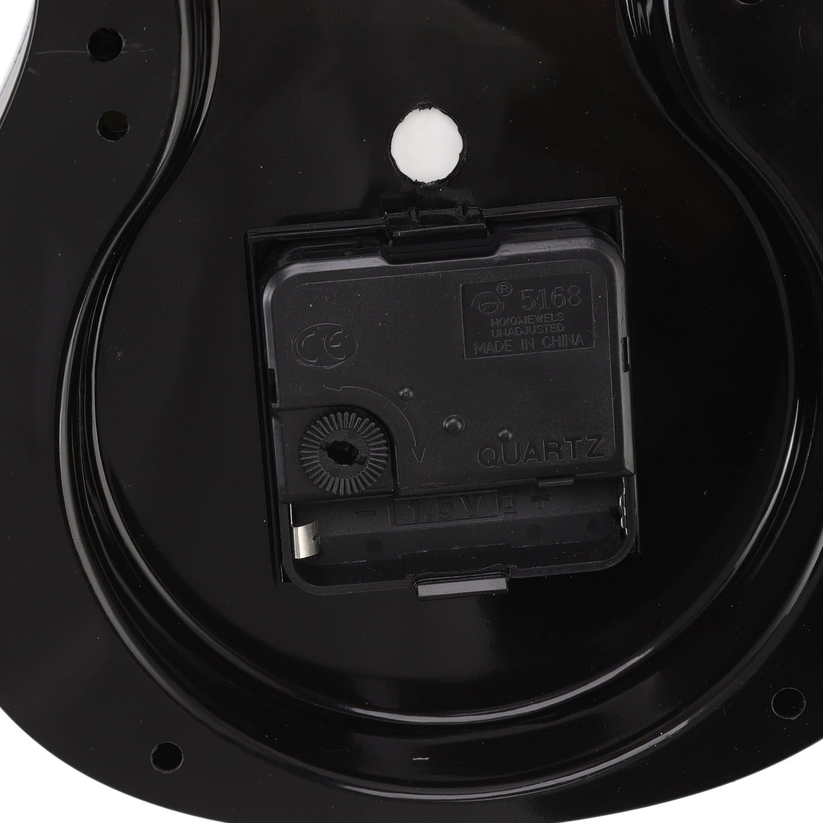Guitar Wall Clock Simulation Time Accurate Guitar Clock Wall Decor for Home Dormitory Bedroom 5680CC Guitar V1294-YM0521-3115220139412