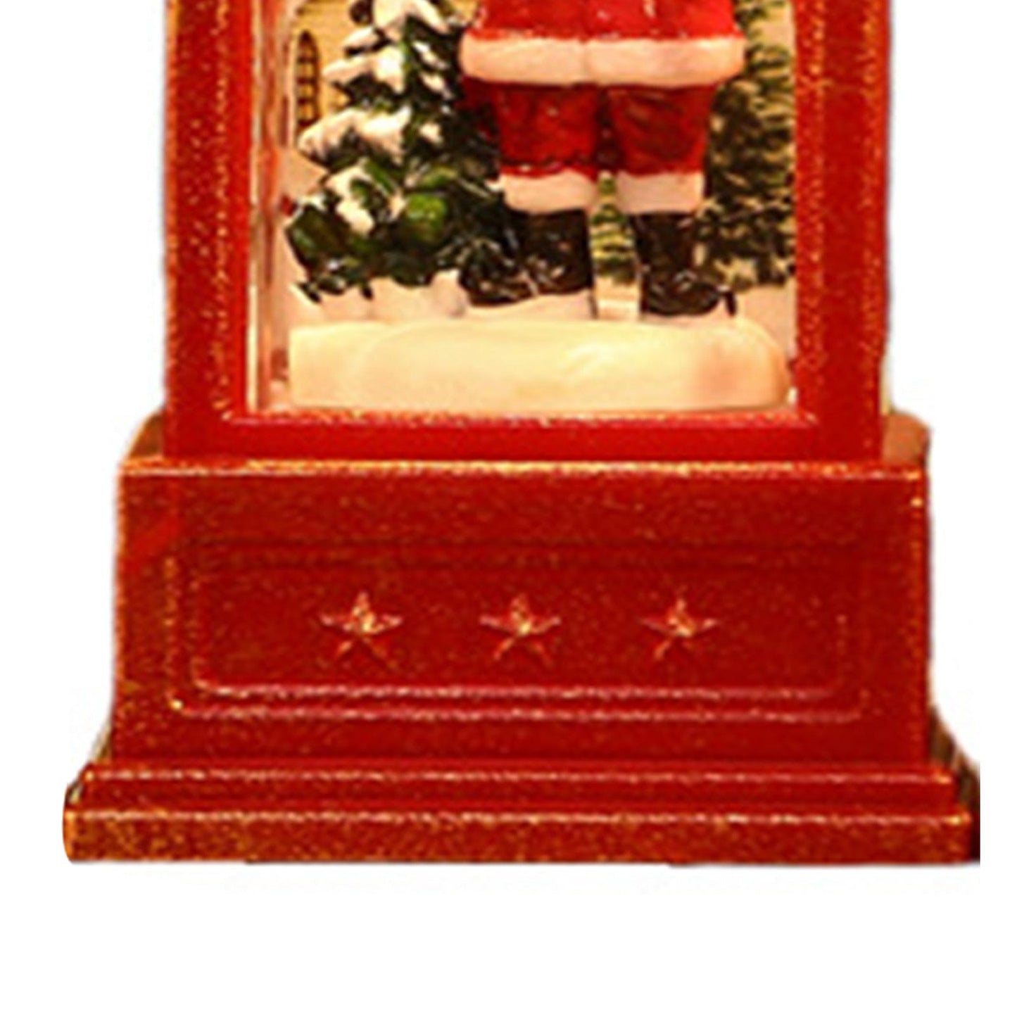 Snow Globe Lantern Telephone Booth Designed Christmas Luminous Ornament for Bar KTV Decoration Santa V1294-YM0521-3115220153911