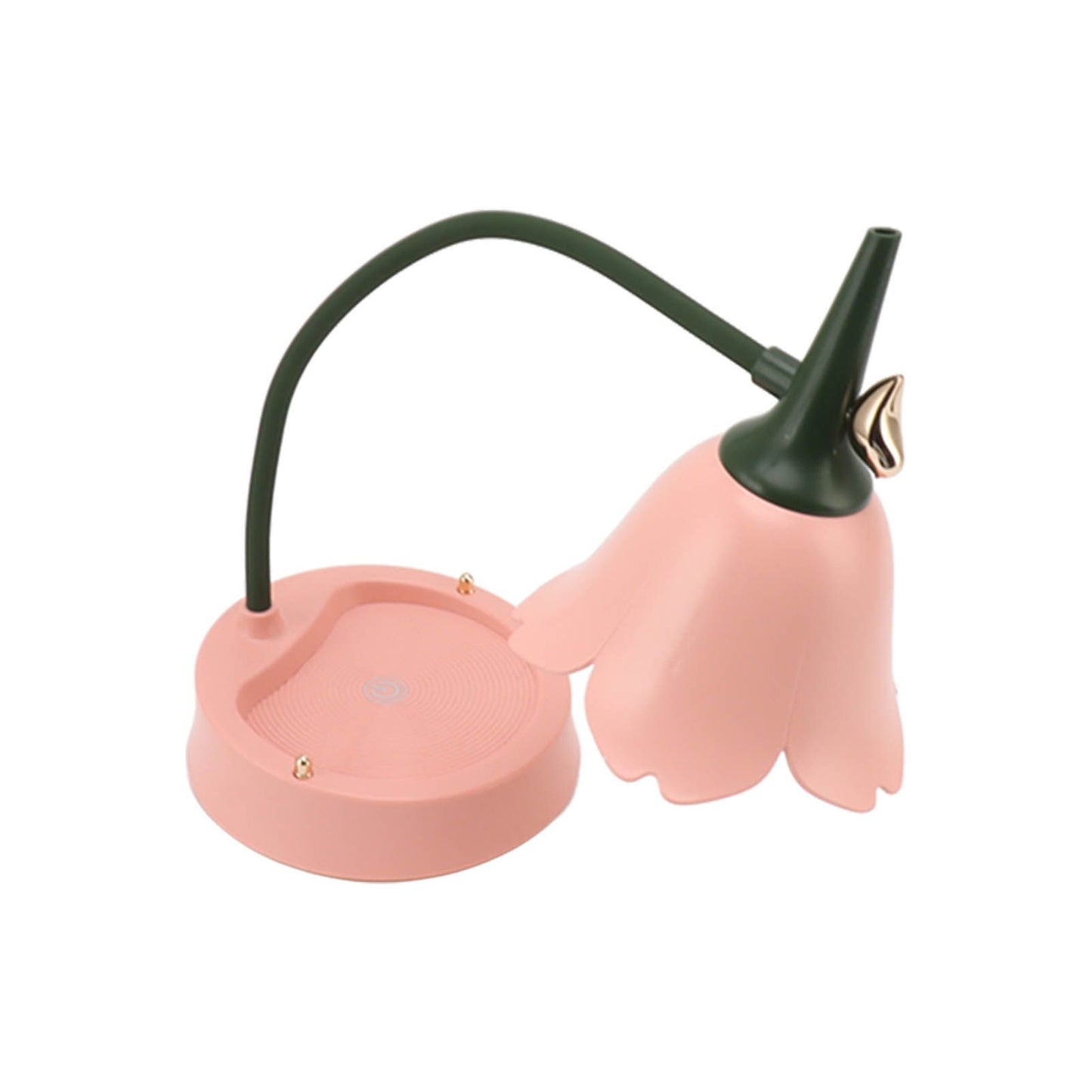 3W LED Touch Desk Lamp 3 Gear Dimmable Foldable Petal Shape Desktop Table Light USB 5V Pink V1294-YM0521-3115230012711