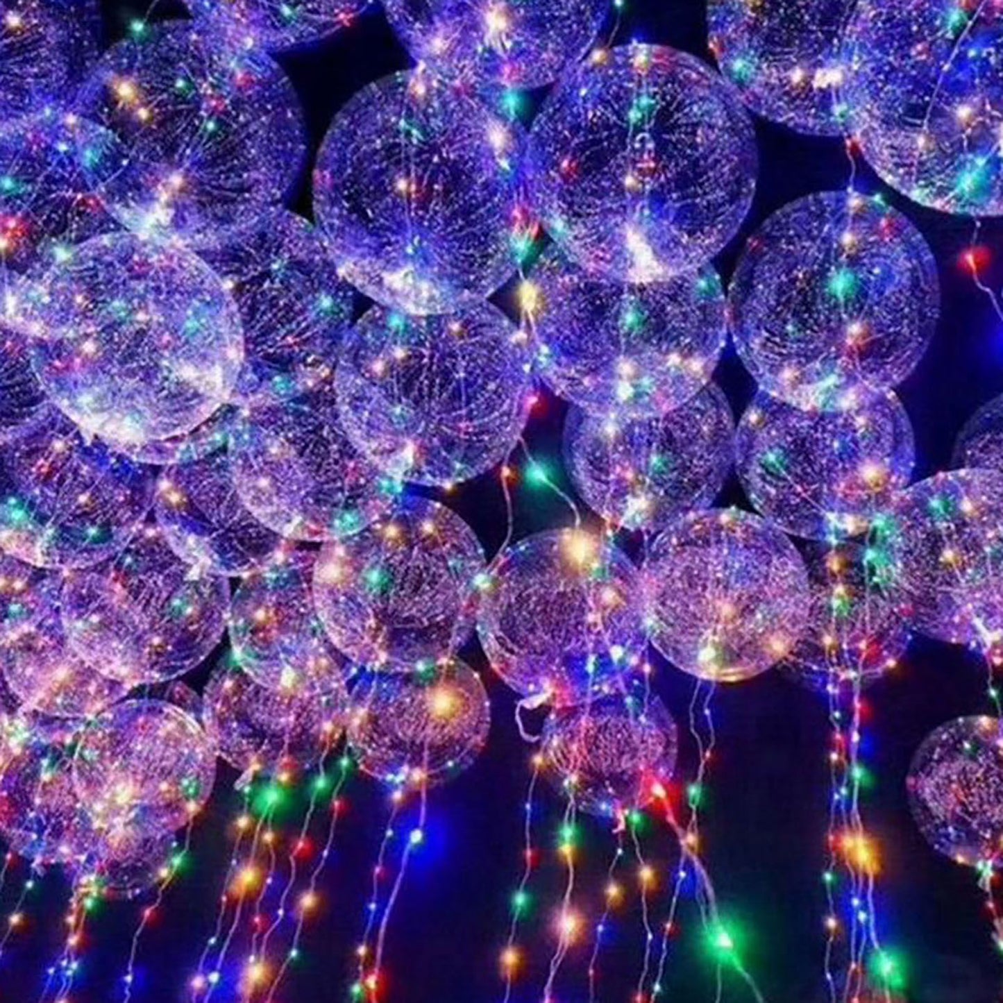 10pcs Luminous Balloon Thickened Explosion Proof Reusable Clear Light Up Balloon for Party Wedding 36 Inch V1294-YM0521-3115230014611