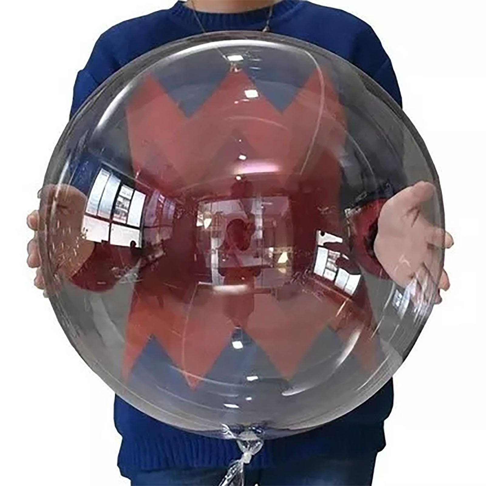 10pcs Luminous Balloon Thickened Explosion Proof Reusable Clear Light Up Balloon for Party Wedding 36 Inch V1294-YM0521-3115230014611