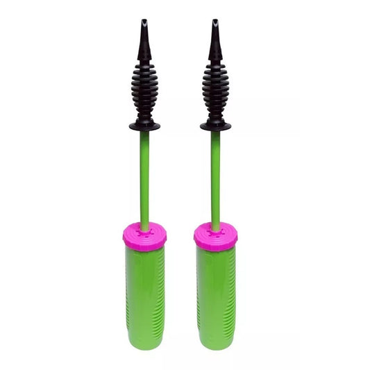 2pcs Balloons Inflator Large Air Output Labor Saving Portable Balloons Hand Pump for Wedding Party V1294-YM0521-3115230015311