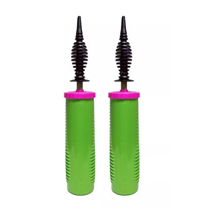 2pcs Balloons Inflator Large Air Output Labor Saving Portable Balloons Hand Pump for Wedding Party V1294-YM0521-3115230015311