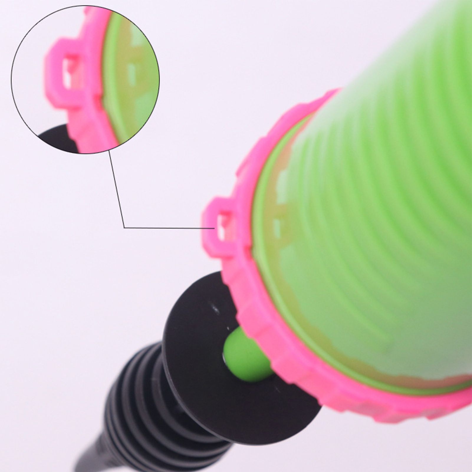 2pcs Balloons Inflator Large Air Output Labor Saving Portable Balloons Hand Pump for Wedding Party V1294-YM0521-3115230015311