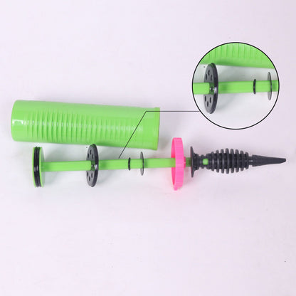 2pcs Balloons Inflator Large Air Output Labor Saving Portable Balloons Hand Pump for Wedding Party V1294-YM0521-3115230015311
